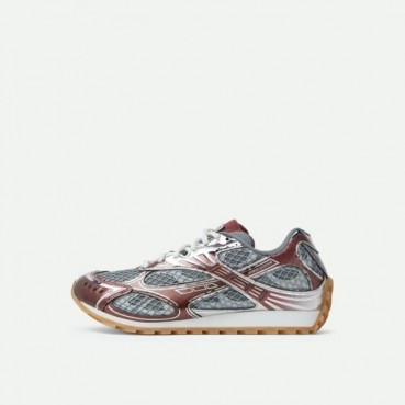 보테가베네타 남/녀 오르빗 스니커즈 - Bottega Veneta Unisex Burgundy Sneakers 