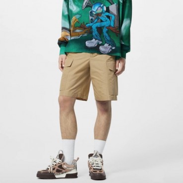 루이비통 남성 브라운 스니커즈 - Louis vuitton Mens Brown Sneakers 