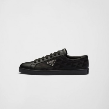 프라다 남성 블랙 스니커즈 - Prada Mens Black Sneakers 
