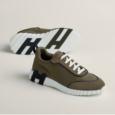 에르메스 남성 카키 스니커즈 - Hermes Mens Khaki Sneakers 