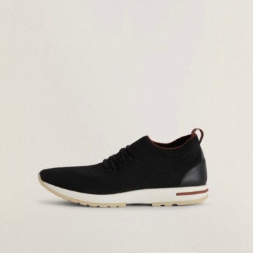 로로피아나 남성 블랙 스니커즈 - Loro Piana Mens Black Sneakers 