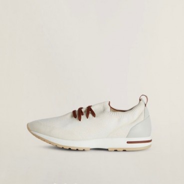로로피아나 남성 화이트 스니커즈 - Loro Piana Mens White Sneakers 