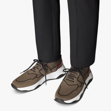 벨루티 남성 카키 스니커즈 - Berluti Mens Khaki Sneakers 