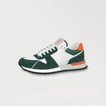 루이비통 남성 그린 스니커즈 - Louis vuitton Mens Green Sneakers 