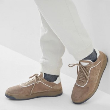 브루넬로쿠치넬리 남성 베이지 스니커즈 - Brunello Cucinelli Mens Beige Sneakers 