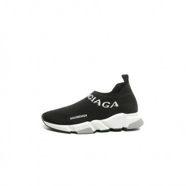 발렌시아가 남/녀 블랙 스니커즈 - Balenciaga Unisex Black Sneakers 