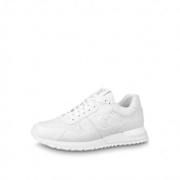 루이비통 남성 화이트 스니커즈 - Louis vuitton Mens White Sneakers 