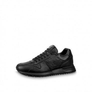 루이비통 남성 블랙 스니커즈 - Louis vuitton Mens Black Sneakers 