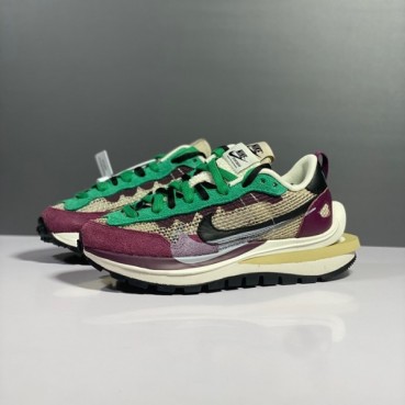 나이키 남/녀 퍼플 사카이 와플 - Nike Unisex Purple Sacai VaporWaffle 