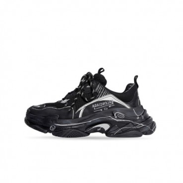 발렌시아가 남/녀 블랙 스니커즈 - Balenciaga Mens Black Sneakers 