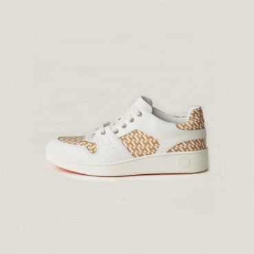 에르메스 남성 오렌지 스니커즈 - Hermes Mens Orange Sneakers 