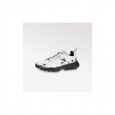 루이비통 남성 화이트 스니커즈 - Louis vuitton Mens White Sneakers 