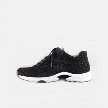샤넬 여성 블랙 CC 스니커즈 - Chanel Womens Black Sneakers 
