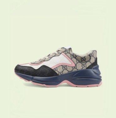 구찌 여성 핑크 라이톤 - Gucci Womens Pink Sneakers