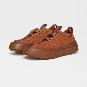 에르메네질도 제냐 남성 카멜 스니커즈 - Ermenegildo Zegna Mens Camel Sneakers 