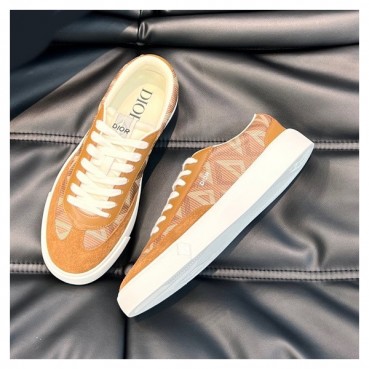 디올 남성 카멜 스니커즈 - Dior Mens Camel Sneakers 