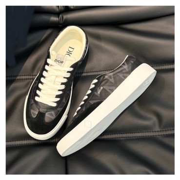 디올 남성 블랙 스니커즈 - Dior Mens Black Sneakers 