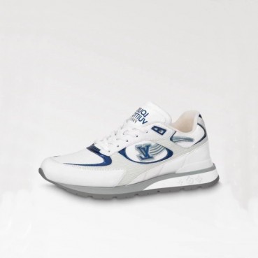 루이비통 남성 화이트 스니커즈 - Louis vuitton Mens White Sneakers 