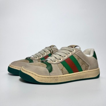 구찌 남/녀 그린 스니커즈 - Gucci Unisex Green Sneakers