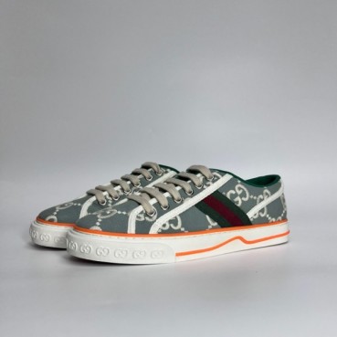 구찌 남/녀 그린 스니커즈 - Gucci Unisex Green Sneakers