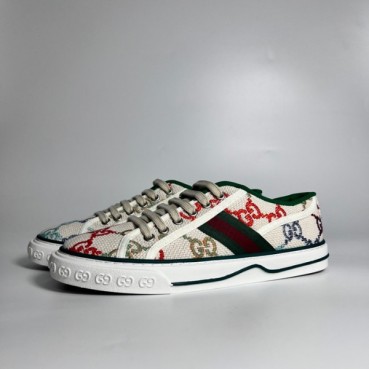 구찌 남/녀 베이지 스니커즈 - Gucci Unisex Beige Sneakers