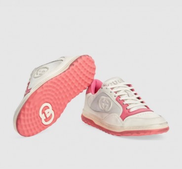 구찌 남/녀 핑크 스니커즈 - Gucci Unisex Pink Sneakers