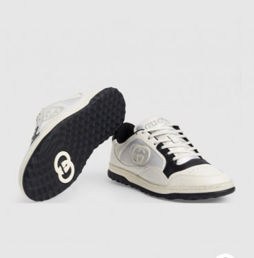 구찌 남/녀 화이트 스니커즈 - Gucci Unisex White Sneakers