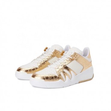 쥬세퍼 자노티 남성 골드 스니커즈 - Giuseppe Zanoti Mens Gold Sneakers 