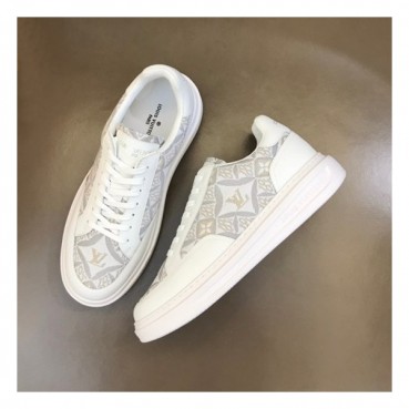 루이비통 남성 그레이 스니커즈 - Louis vuitton Mens Gray Sneakers 