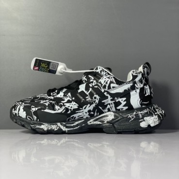 발렌시아가 남/녀 블랙 스니커즈 - Balenciaga Unisex Black Sneakers 