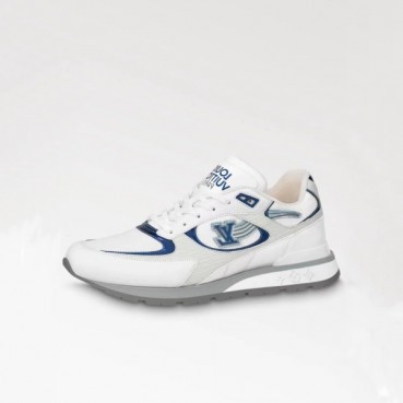 루이비통 남성 화이트 스니커즈 - Louis vuitton Mens White Sneakers 