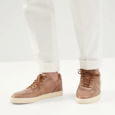 브루넬로쿠치넬리 남성 브라운 스니커즈 - Brunello Cucinelli Mens Brown Sneakers 