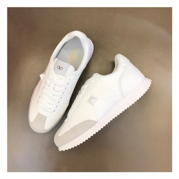 발렌티노 남성 모던 화이트 스니커즈 - Valentino Mens White Sneakers 