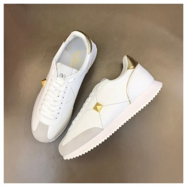 발렌티노 남성 모던 골드 스니커즈 - Valentino Mens Gold Sneakers 