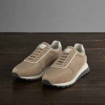 브루넬로쿠치넬리 남성 베이지 스니커즈 - Brunello Cucinelli Mens Beige Sneakers 