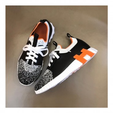 에르메스 남성 블랙 스니커즈 - Hermes Mens Black Sneakers 