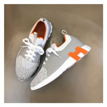 에르메스 남성 그레이 스니커즈 - Hermes Mens Gray Sneakers 