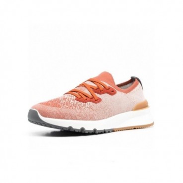 브루넬로쿠치넬리 남성 오렌지 스니커즈 - Brunello Cucinelli Mens Orange Sneakers 