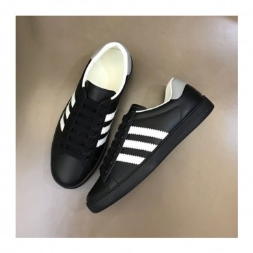 구찌 남/녀 블랙 스니커즈 - Gucci Unisex Black Sneakers