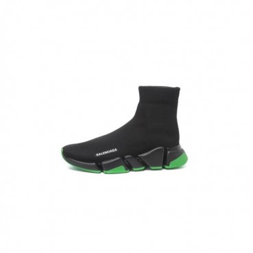 발렌시아가 남/녀 블랙 하이탑 스니커즈 - Balenciaga Unisex Black Sneakers 
