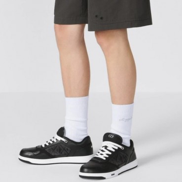 디올 남성 블랙 스니커즈 - Dior Mens Black Sneakers 