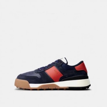 토즈 남성 베이직 레드 스니커즈 - Tods Mens Red Sneakers 