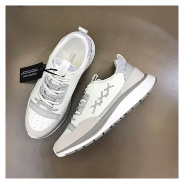 에르메네질도 제냐 남성 그레이 스니커즈 - Ermenegildo Zegna Mens Gray Sneakers 