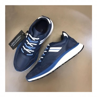 에르메네질도 제냐 남성 네이비 스니커즈 - Ermenegildo Zegna Mens Navy Sneakers 