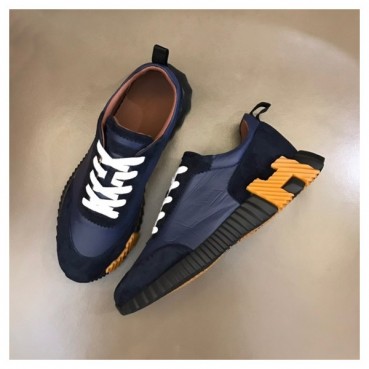 에르메스 남성 네이비 스니커즈 - Hermes Mens Navy Sneakers 