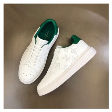 루이비통 남성 그린탭 스니커즈 - Louis vuitton Mens Green Sneakers 