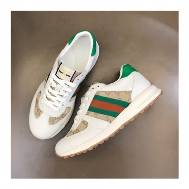 구찌 남성 그린 스니커즈 - Gucci Mens Green Sneakers