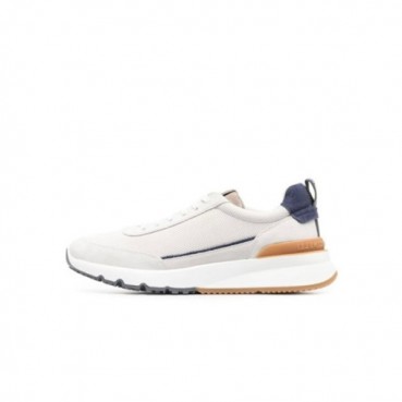 브루넬로쿠치넬리 남성 화이트 스니커즈 - Brunello Cucinelli Mens White Sneakers 