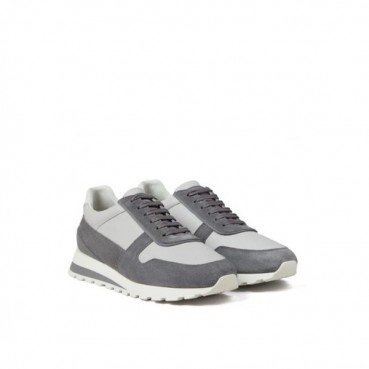 브루넬로쿠치넬리 남성 펀칭 패널 스니커즈 - Brunello Cucinelli Mens Punching Panel Sneakers 