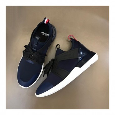몽클레어 남성 블루 스니커즈 - Moncler Mens Blue Sneakers 